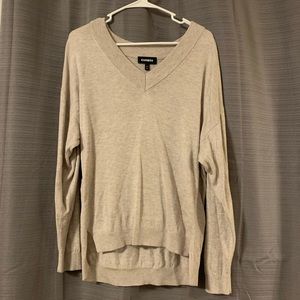 Express Womens V Neck Sweater